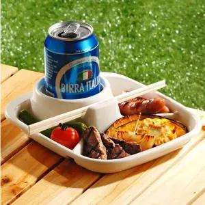 캠핑용 015LDK65 식판 휴대용 야외 작은식판