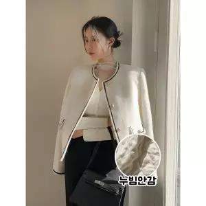 [다바걸][D&B made] 페스토누빔울자켓