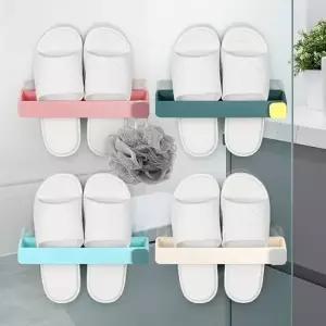 슬리퍼거치대 화장실 실내화걸이 신발정리대 욕실수납 욕실화보관_24196404