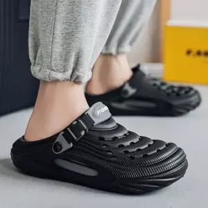 편안한 남성 샌들 에어볼륨 슬리퍼 트렌디한 스트랩 디자인 착용감 좋은 여름용 여름신발