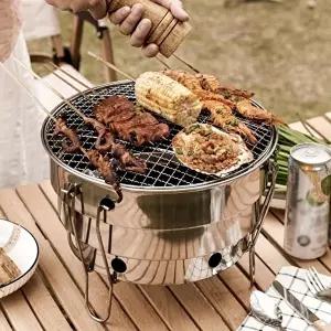 캠핑 바베큐 화로대 그릴 숯불접시 대형-WFHXNDH