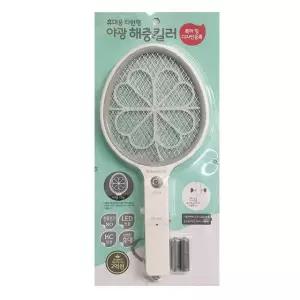 삼정138 미니 해충킬러 야광 전자모기채 (WFKNGPQ)