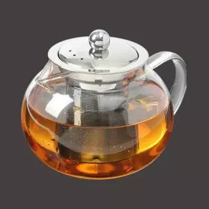 내열유리 차포트 800ml 거름망 티주전자 포트 주방용품 조리도구 키친툴