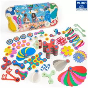 클릭소 투게더팩 자석 블록 조립 장난감 마그네틱 자석놀이 조형학습 어린이 창의력 150P