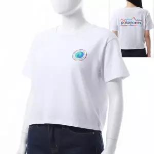 [파타고니아]25 W Unity Fitz Easy Cut Responsibili-Tee 37769-WHI 여성 유니티 피츠 리스판서빌리 티...