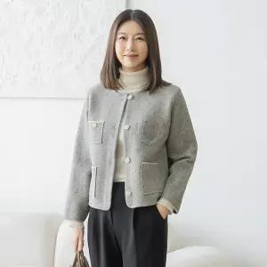 [마담4060]엄마옷 마담4060 보카시버튼 데일리 중년여성 자켓-RJK2601006-