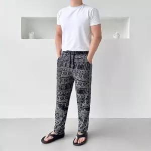 남자 까실이 지퍼포켓 9부 일자바지 WFLS2H7