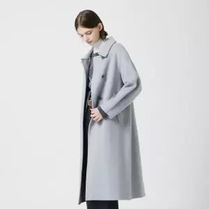 [롯데백화점]씨씨콜렉트 울 폭스 블렌드 싱글 롱 코트 C254MSG561