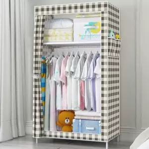 [HS라이프]행거 옷걸이 옷장 비키니 안방 드레스룸 무타공 시스템행거