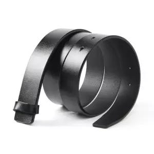 남성벨트 블랙 교체용 소가죽 남성 핀버클 벨트 115cm 세미정장벨트