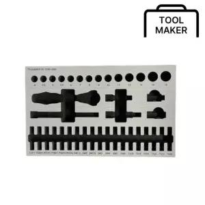 TOOLMAKER 툴메이커 맞춤 스펀지 제작 WERA 수공구 소켓 세트 인서트 폼 8100SA 6 호환 가능