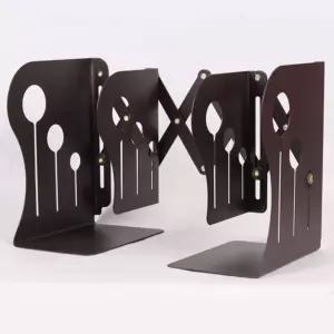 Academy 다이나믹 북앤드 책꽂이 대형 브라운 준비물 학용품 신학기 문구공책