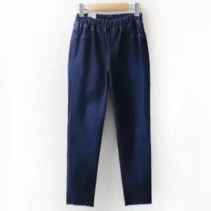 밴딩 컷팅 슬림 스키니진 2026590S 빅사이즈 여성