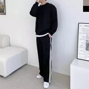 블레오 남자 커플 맨투맨 트랙 팬츠 세트 DM2512161420