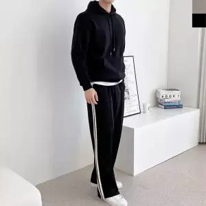 블레오 남자 커플 오버핏 후드티 트랙 팬츠 세트 DM2512161417