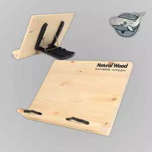 우드 북거치대 나무 책받침 소형 원목 독서대