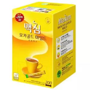 맥심 모카골드 마일드 커피믹스200개
