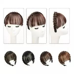 가발 앞머리 추천 머리띠 헤어밴드 꾸안꾸 내추럴 부-WFHZZZK