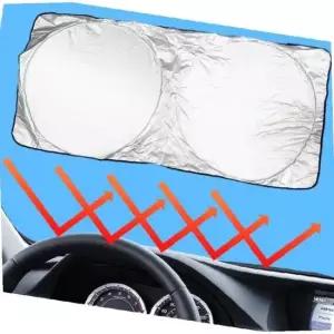 차량 자외선 차단 햇빛가리개 50개 자동차 썬쉐이드 은박 필터