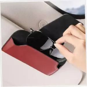 차량용 선글라스 보관케이스 선바이저 파우치 여행용 안경 수납함