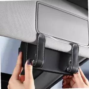 차량용 가죽 선글라스케이스 안경 썬바이저 신차선물