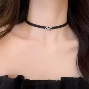 더블 D 큐빅 초커 1P 패션 레이어드 목걸이 주얼리 초커스타일 초크목걸이 진주목걸이