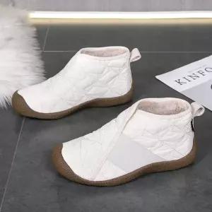 여친 미들부츠 겨울 면화 방수 미끄럼 방지 빅사이즈 캐주얼 기모 도톰 스키부츠 패피4