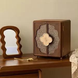 주얼리 보관함 우드 악세서리 목걸이 예물 보석함 수납