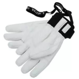 헤스트라 화이트 밴드 스키 장갑 여성 선물 옴니 XS BNA