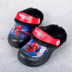 스파이더맨 다듀 방한샌들 아동 화 방한 샌들 유아 겨울