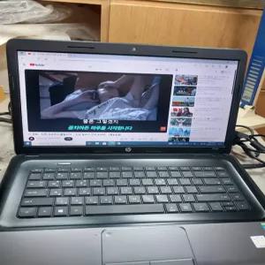 정상작동하는 HP 650 노트북/충전기 및 배터리 없음.