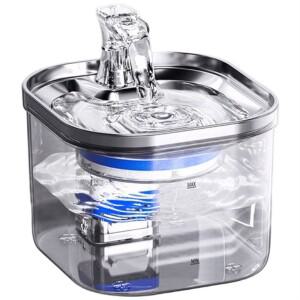 정수기 강아지 자동 급수기 2L 애견 음수대+필터 2p