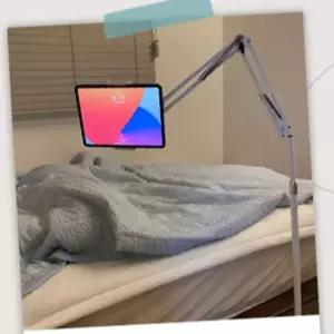 3단 회전 패드거치대 수직아이패드 자바라 접이식 180cm