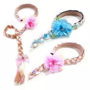 엘사 라푼젤 헤어밴드 유아동 엘사가발 WC84EA8