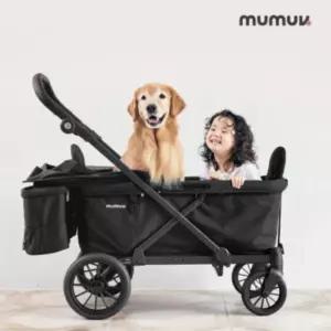 스엔코샵 반려견 유아유모차 웨건 오닉스 폴딩 무무브 BNS