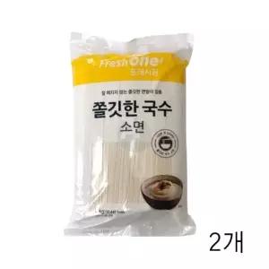 WL 프레시원 쫄깃한 국수 소면 3kg X 2개 건면 잔치국수면 대용량 식재료 찰진국수 음식점