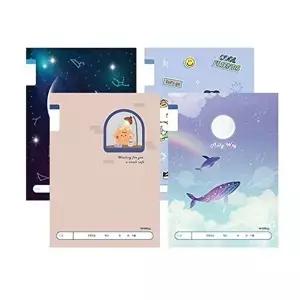 초등학생 1~2학년 남아 무제 노트 공책 10권 랜덤 (KYR-WFGR32F)