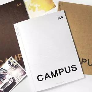 뜯어쓰는 캠퍼스 A4 제본노트 4P 필기 공책 줄공책 (KYR-WD4DBC3)