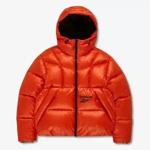 [리복] 펌프 다운 자켓 - 오렌지