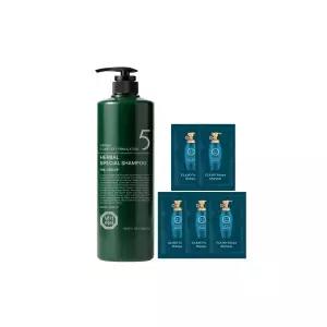 댕기머리 허벌 스페셜 샴푸 (초) 1000ml+샴푸5매 / 두피 각질 진정 모공 블랙 한방 917241
