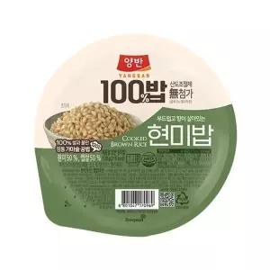 [동원에프앤비]양반100밥 현미밥 130g x 24개