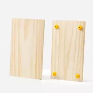 원목 플레이팅 도마 다용도 뉴송 가정용 주방 원목 도마 직사각 통원목 소나무