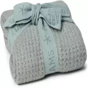 맨발의 꿈 아늑한 시크 라이트 와플 수납 담요 폭포 30인치 x30