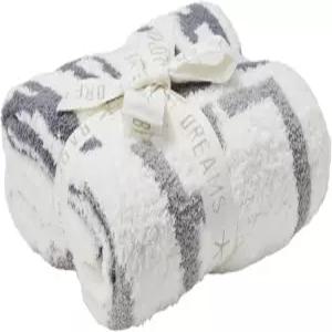 맨발의 꿈 아늑한 시크 포옹 웃음 놀이 드림 유모차 담요 진주 멀티 원 사이즈