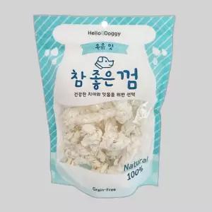 참좋은껌 실타래 우유껌 M 10p 강아지 간식 X6개