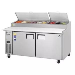 부성 B180P-2RROS-E 업소용 피자 토핑 테이블 냉장고