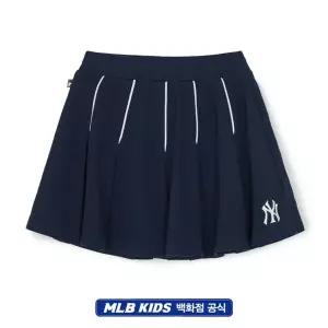 갤러리아 MLB엠엘비키즈 바시티 스포티브 플리츠 여아 스커트(7FSKV0161-50NYS)
