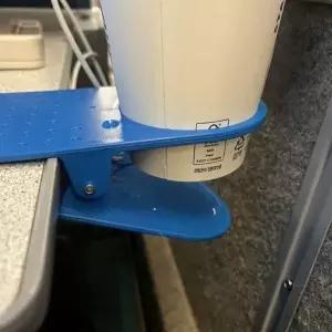 클립형 803GPB38 휴대용 집게 컵홀더 책상 받침 선물 강의실 화