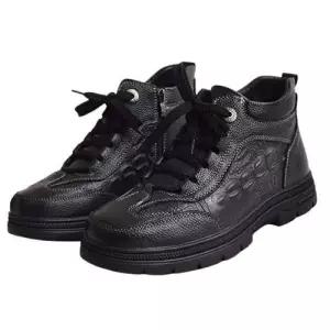 안감퍼 남성 지퍼 가죽 앵클부츠 방한화 털부츠 보온 WFLSESQ