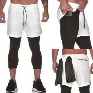 [룽스_61]5컬러 밴딩 남성 반바지 레깅스 팬츠